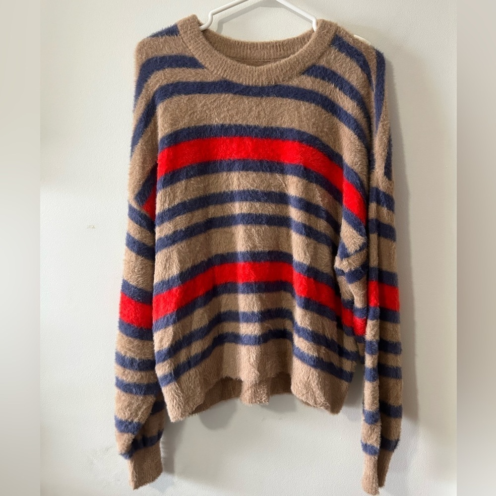 Aerie Knit Fleece Sweater‎